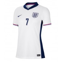 Anglicko Bukayo Saka #7 Domáci Ženy futbalový dres ME 2024 Krátky Rukáv